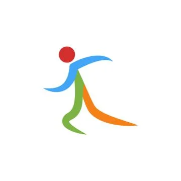 Human character vector design template illustration 스톡 일러스트