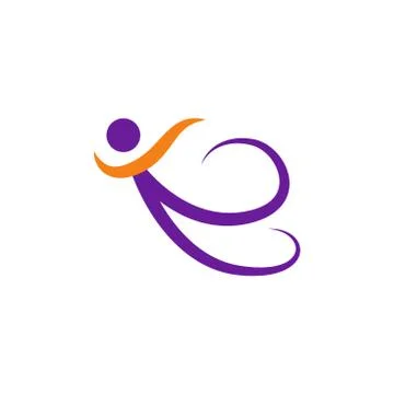 Human character vector design template illustration Stock Illustration