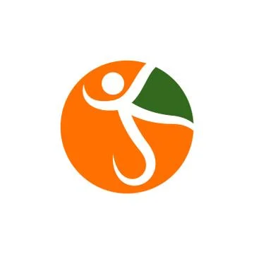 Human character vector design template illustration Stock Illustration