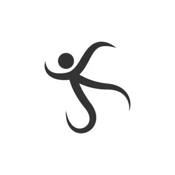 Human character vector design template illustration Stock Illustration