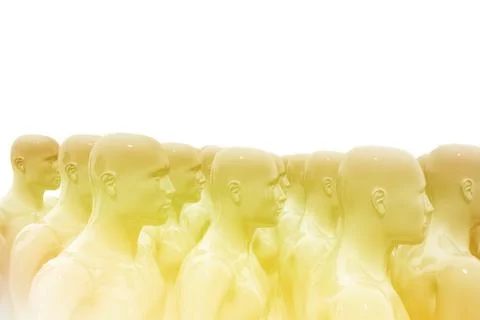 Human cloning Stock Illustration