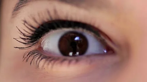 Human Close up eye blinking, Blinking Eyes Vídeo Stock 277200494