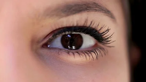 Human Close up eye blinking, Blinking Eyes 스톡 동영상 277200514