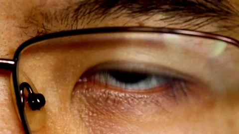 Human Close up eye blinking, Blinking Eyes Video stock 277201476