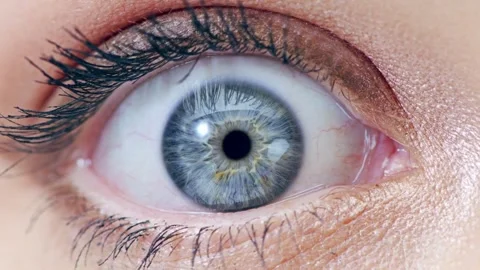 Human Close up eye blinking, Blinking Eyes Video stock 277201514