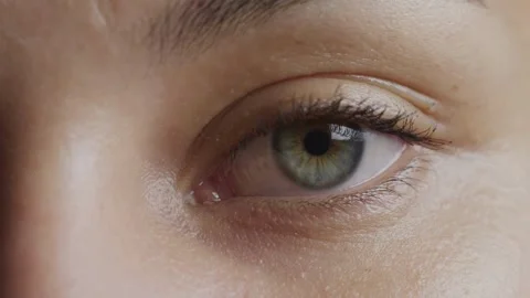 Human Close up eye blinking, Blinking Eyes Video stock 277201733