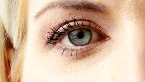 Human Close up eye blinking, Blinking Eyes 스톡 동영상 277201747