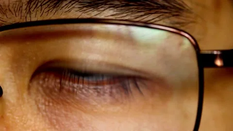 Human Close up eye blinking, Blinking Eyes Video stock 277202150