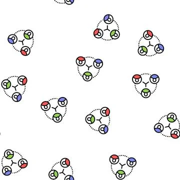 Human communication vector seamless pattern Stock Illustration