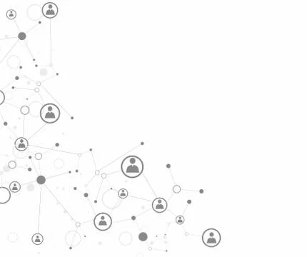 Human connection Illustrazione stock