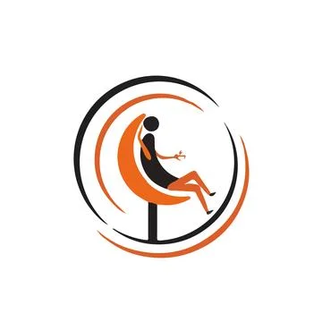 Human Connection Vector Images Personal Trainer Logo Vector Illustrazione stock