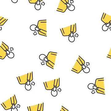 Human cough vector seamless pattern Stock Illustration