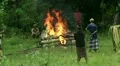 Human cremation in Indonesia HD Footage