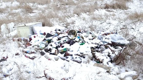 Human destroying nature Stock Footage 78926404