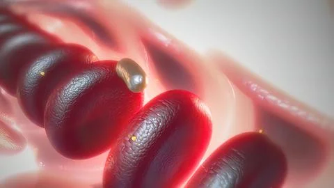 Human Digestive System Stockillustratie