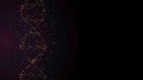 Human digital DNA appears evolving and growing, cells formed by particles. Stock Footage 122269278