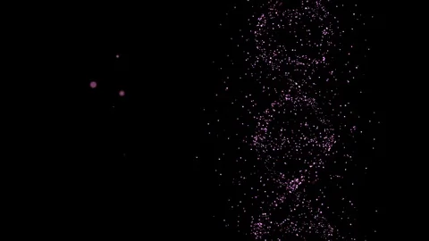 Human digital DNA appears evolving and growing, cells formed by particles. Stock Footage 122269929