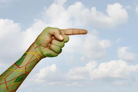 Human Direction 스톡 일러스트