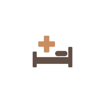 Human disability related icon on background for graphic and web design. Creative Stock Illustration