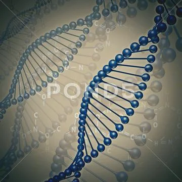 Human dna, abstract science and techno backgrounds Stock-Fotos