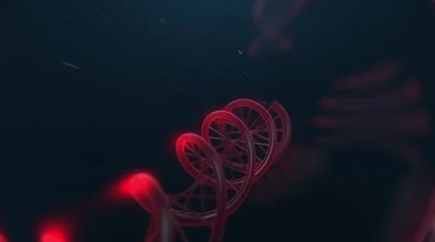 Human DNA Helix Stock Footage 46151968