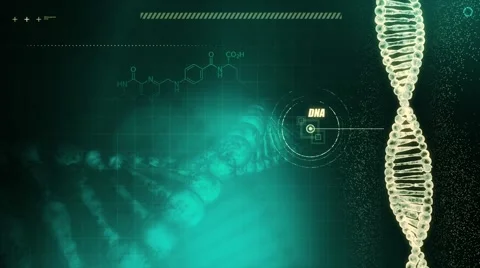 Human DNA Helix Stockbeeldmateriaal 47932397