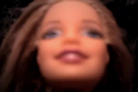  human doll faces in focus Stock Footage 515850