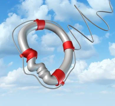 Human emergency 库存插图