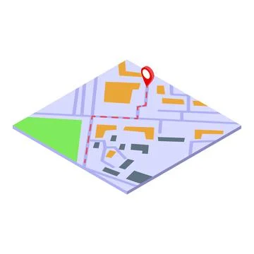 Human evacuation plan icon isometric vector. Fire emergency Stock Illustration