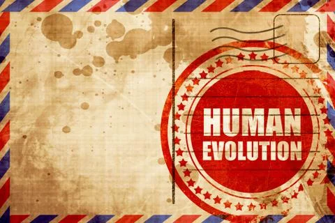 Human evolution Stock Illustration