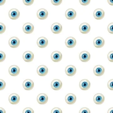 Human eye ball pattern Illustrazione stock