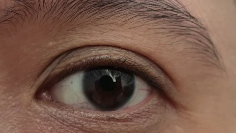 Human eye blinking activity Stock Footage 314757764