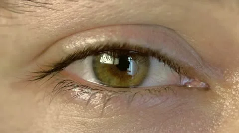 Human eye blinking Stock Footage 11222256