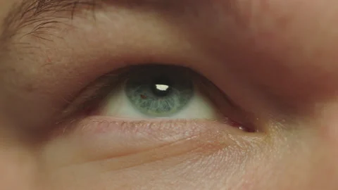 Human eye close up. Stock Footage 142379230