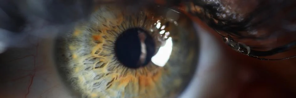 Human eye close up Stock Photos