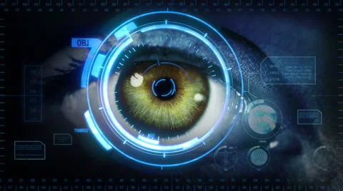 Futuristic Eye Stock Footage ~ Royalty Free Stock Videos | Pond5