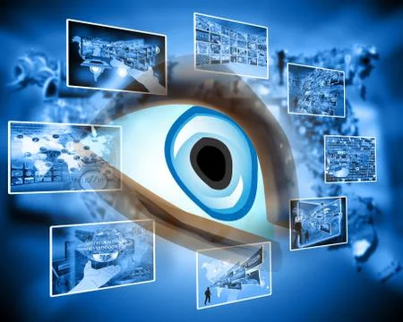 Human eye 스톡 일러스트