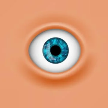 Human eye Stock-Illustration