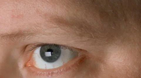 The human eye is looking at the screen Stock Footage 68311776