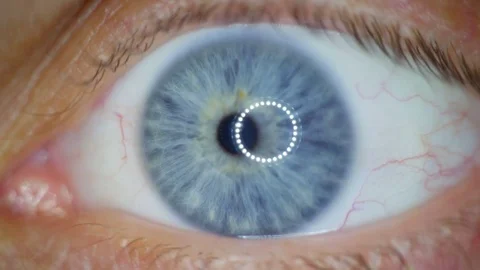 Human Eyes Video stock 71500537