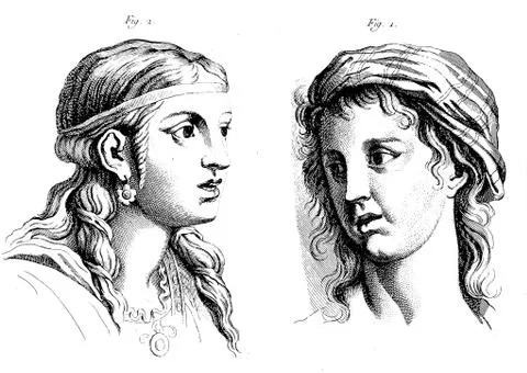 Human Face, Illustration Stock Photos