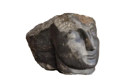 Human face statue Stock Photos