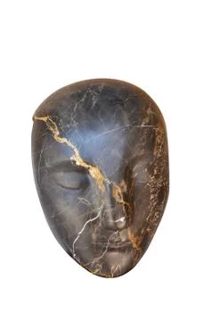 Human face statue Stock Photos