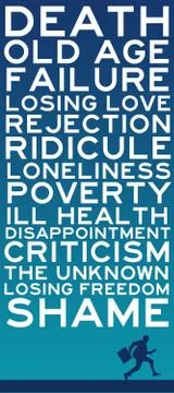 Human fears Stock Illustration