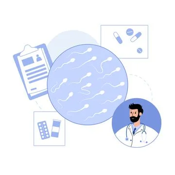 Human fertility concept Stock Illustration