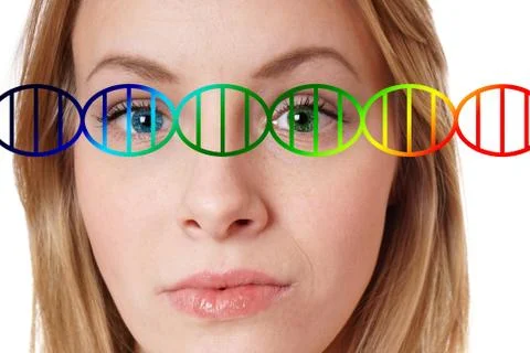Human genome editing concept Stock Photos