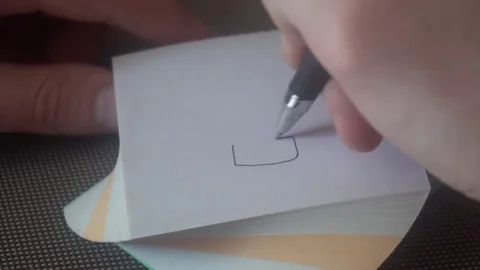 The human hand draws a light bulb with the words idea Stock Footage 75912842