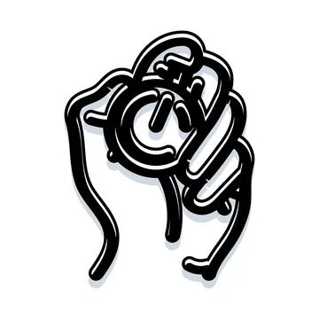 Human hand holding power button for motivation イラスト素材