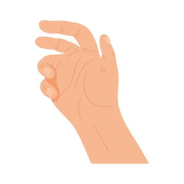 Human hand icon Stock Illustration