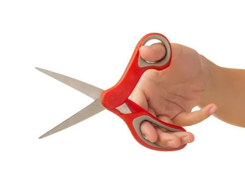 Human hand isolate on white background. Stock Photos